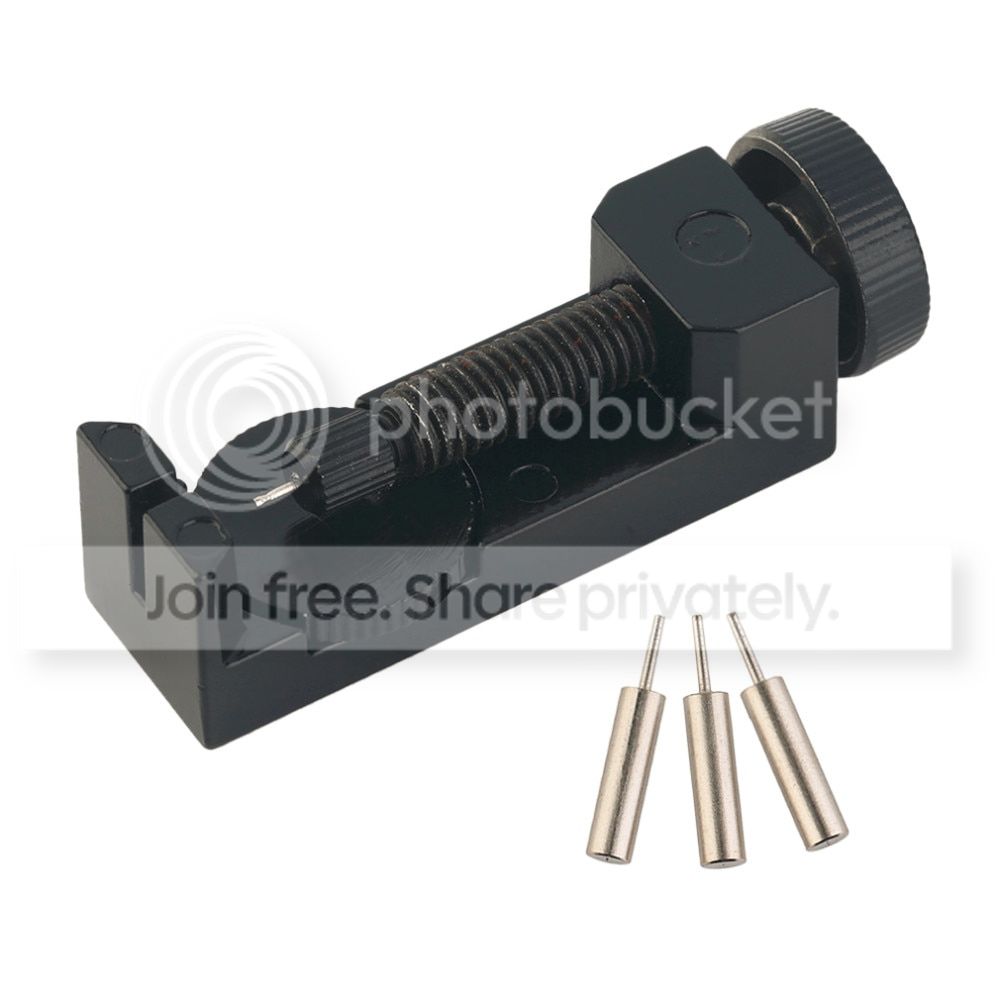 Watch Band Pin Remover Link Repair Tool Kit Metal Strap Adjustable